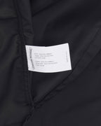 Nylon Leather Sedated Zipper Shirt