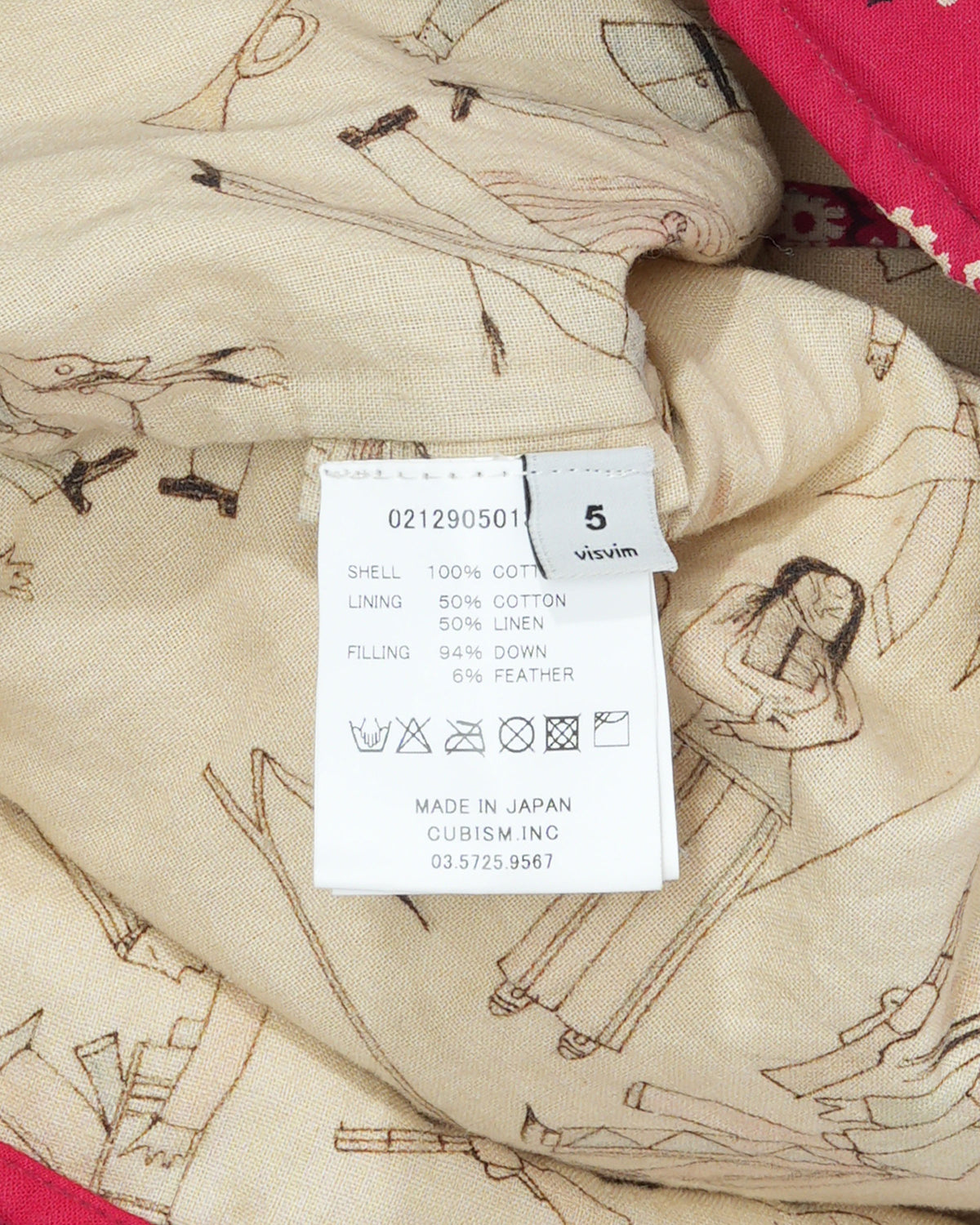 ICT Bandana Kerchief Down Jacket