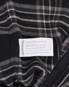After School Cross Patch Flannel Shorts