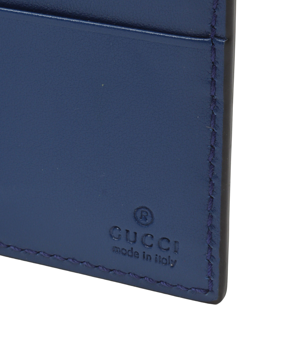 Embossed Monogram Wallet