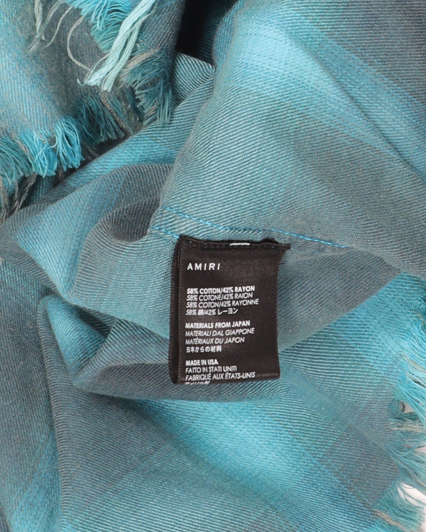 Gradient Plaid Pocket Shirt