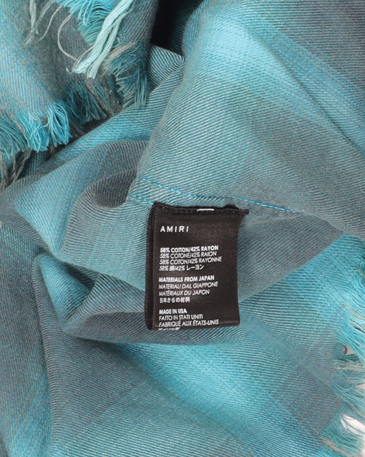 Gradient Plaid Pocket Shirt