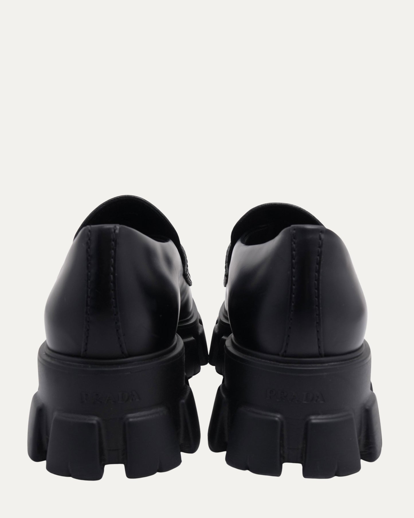 Monolith Brushed Leather Loafers