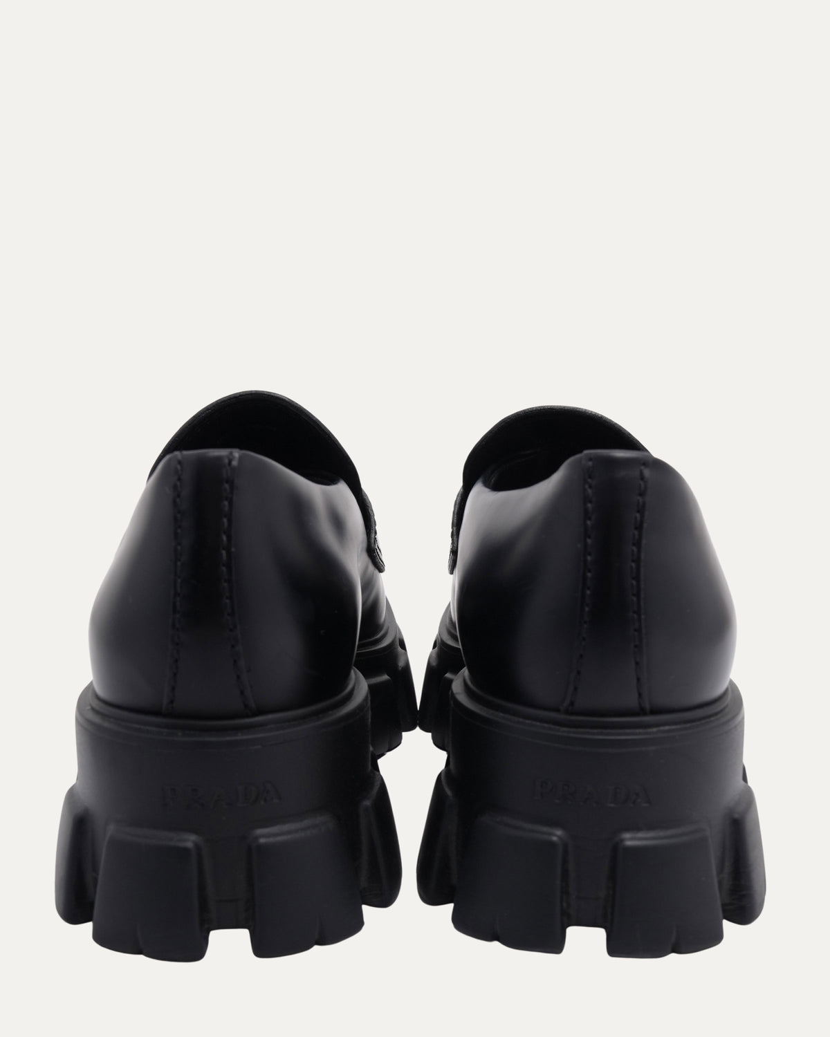 Monolith Brushed Leather Loafers