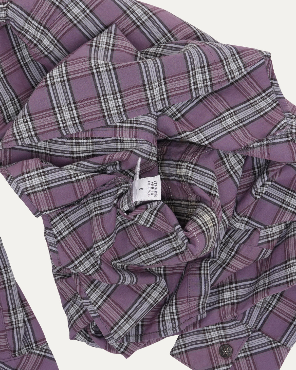 Cross Patch Fleur Button Flannel Shirt