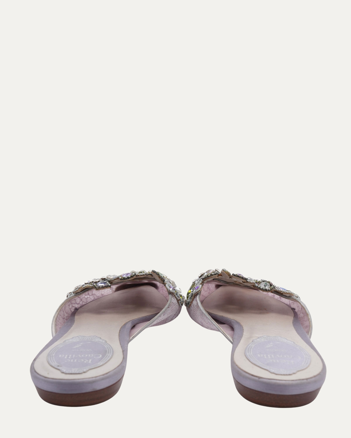 Jewel Embellished Mules