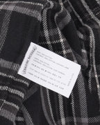 After School Cross Patch Flannel Shorts