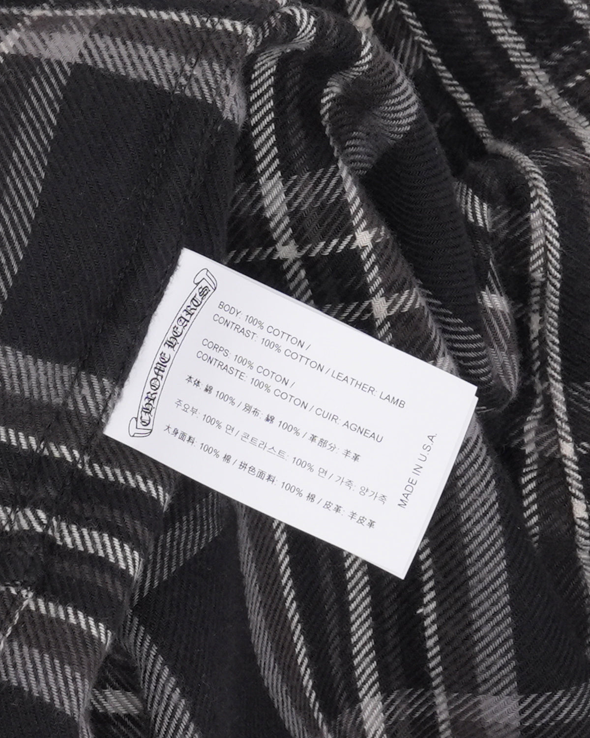 After School Cross Patch Flannel Shorts