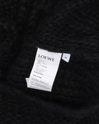 Mohair Blend Anagram Cardigan Sweater
