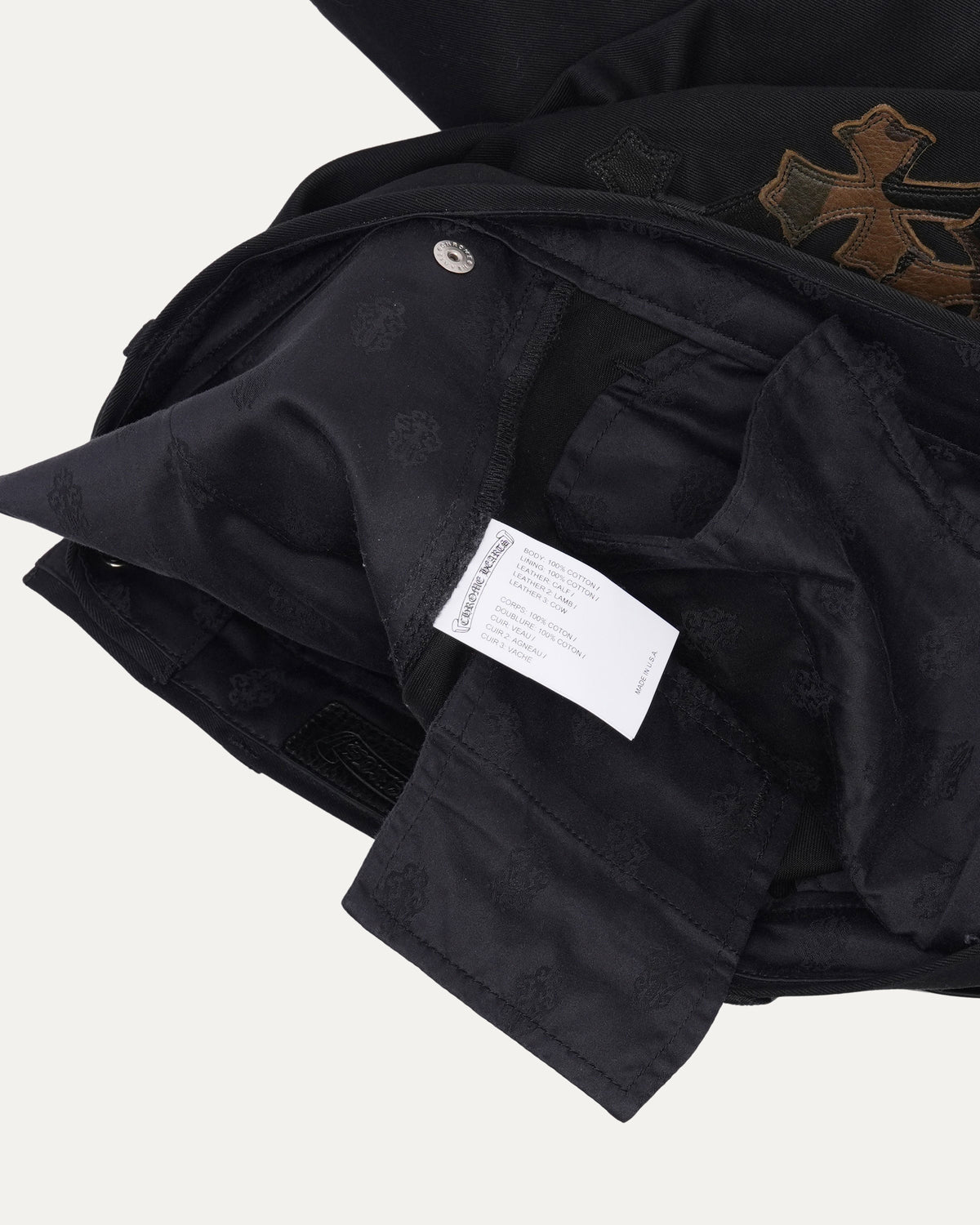 Cross Patch Chino Pants