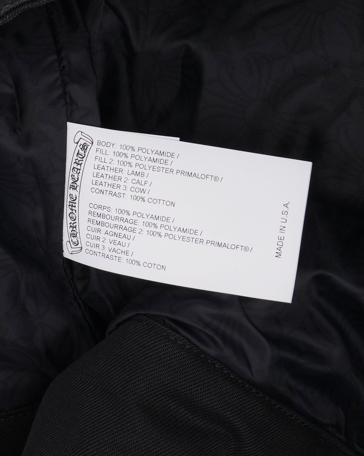 Matty Boy Chomper Patch Quilted Nylon Jacket