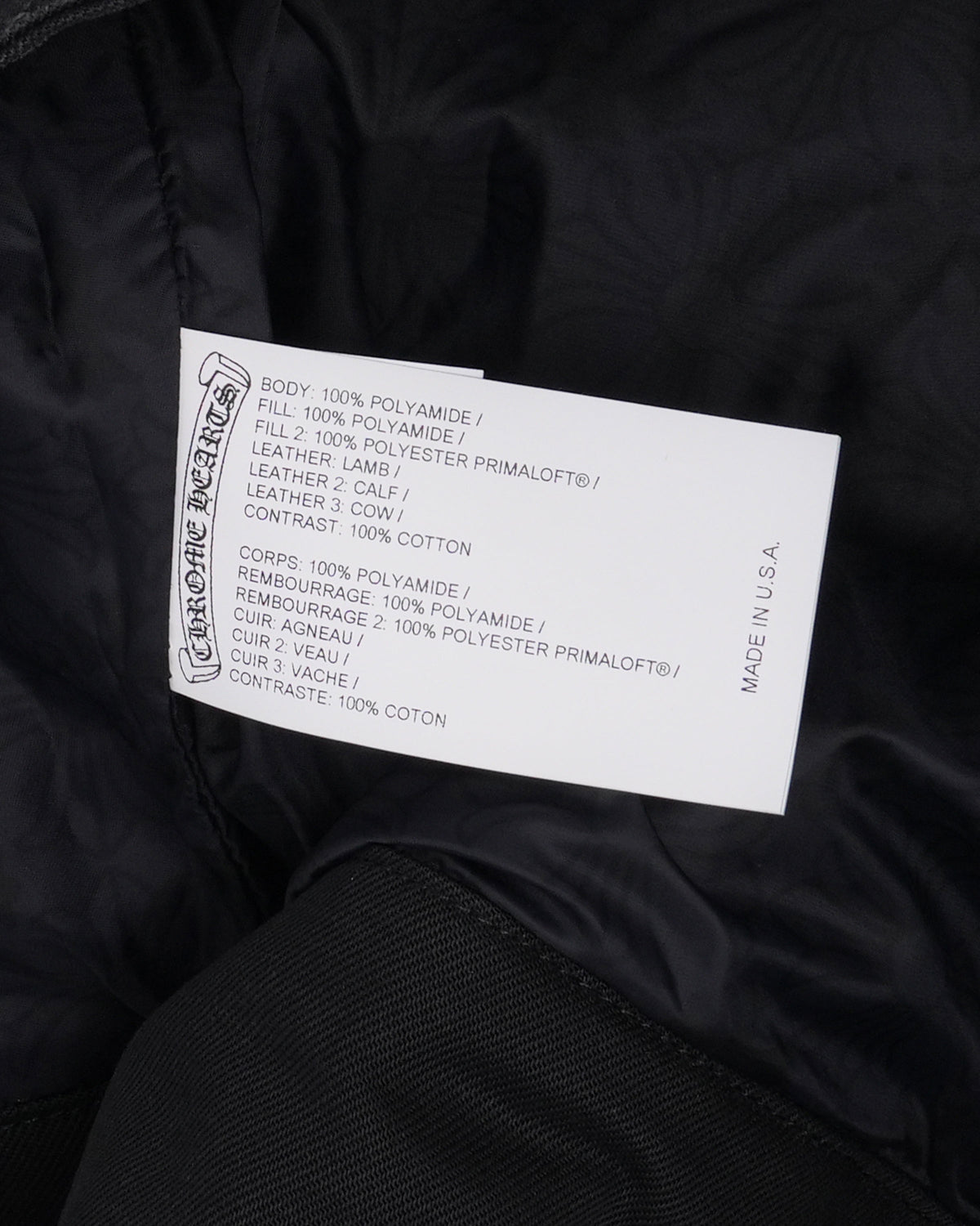 Matty Boy Chomper Patch Quilted Nylon Jacket