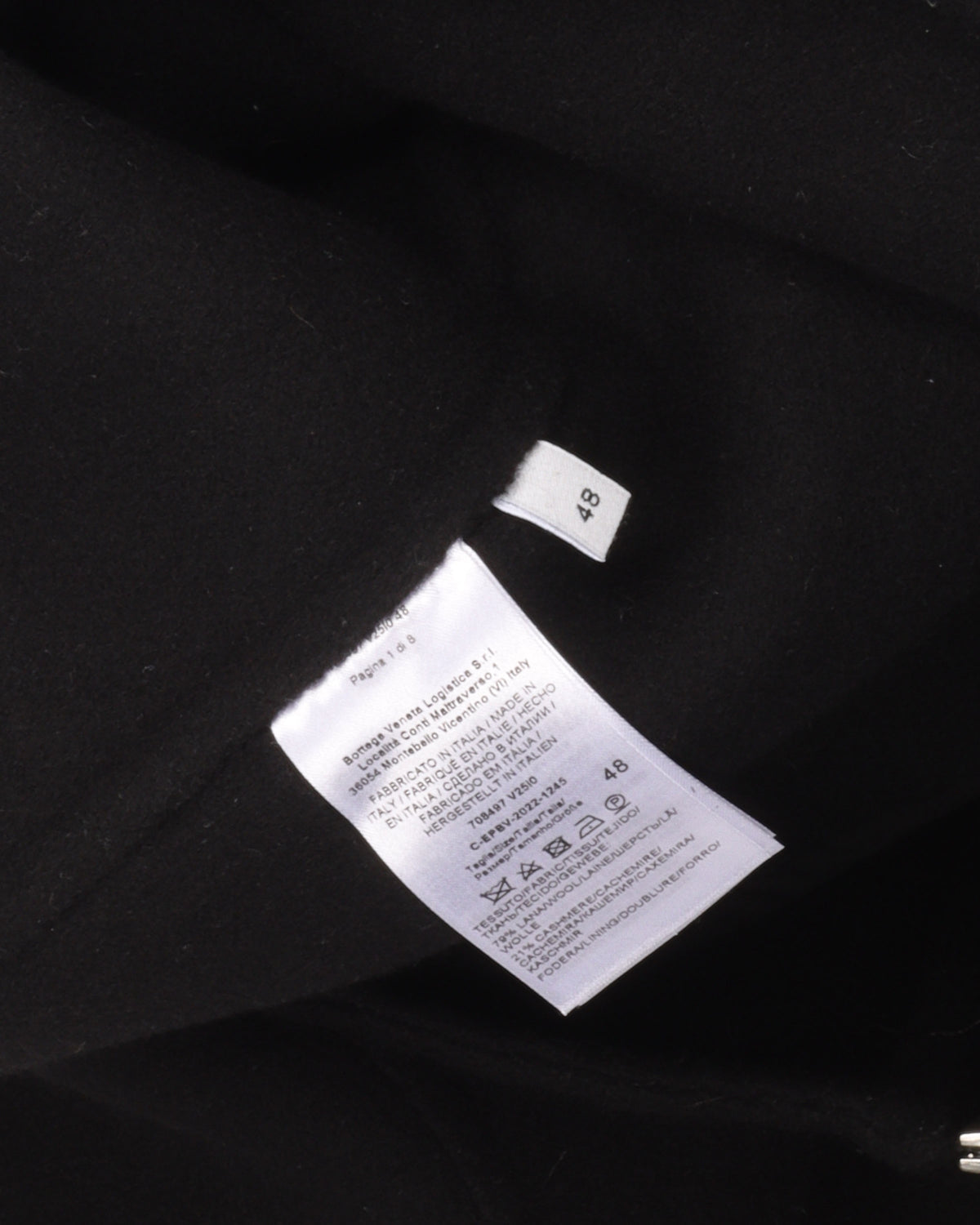 Cropped Wool-Cashmere Blend Jacket