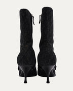 Monogram Buckle Boots
