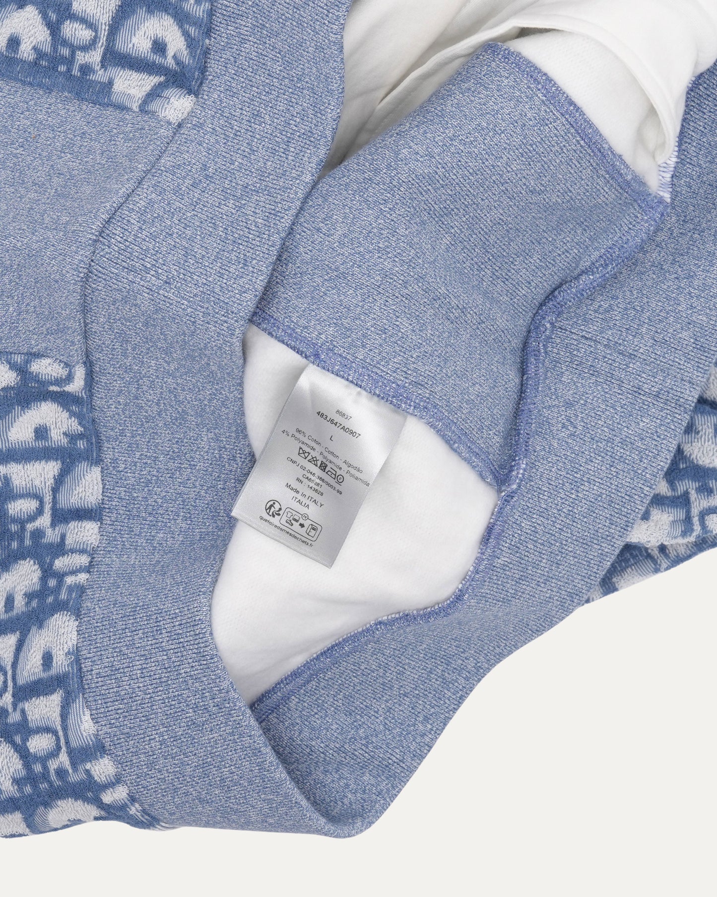 Oblique Monogram Sleeveless Hoodie