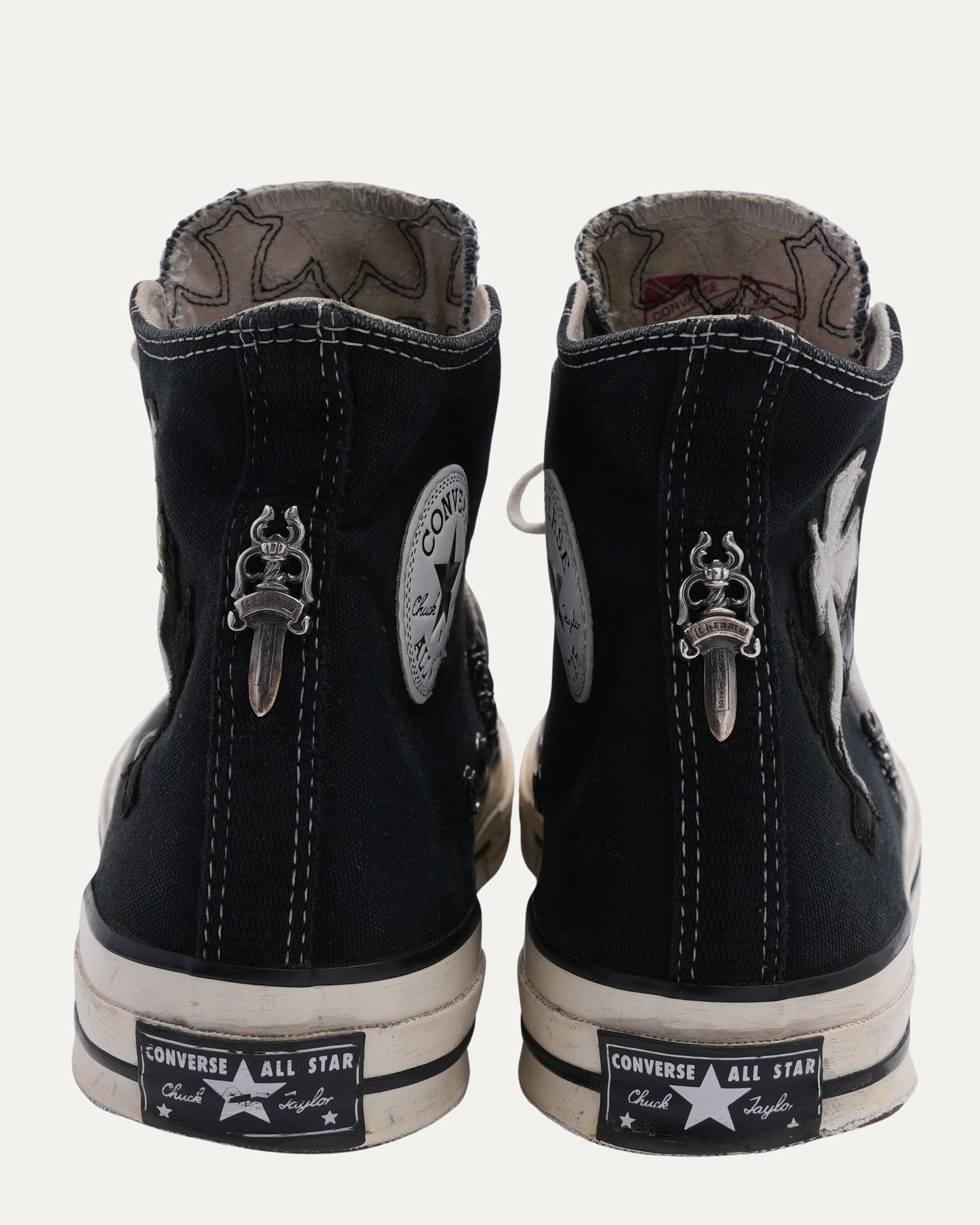 Cross Patch Converse Chuck Taylors