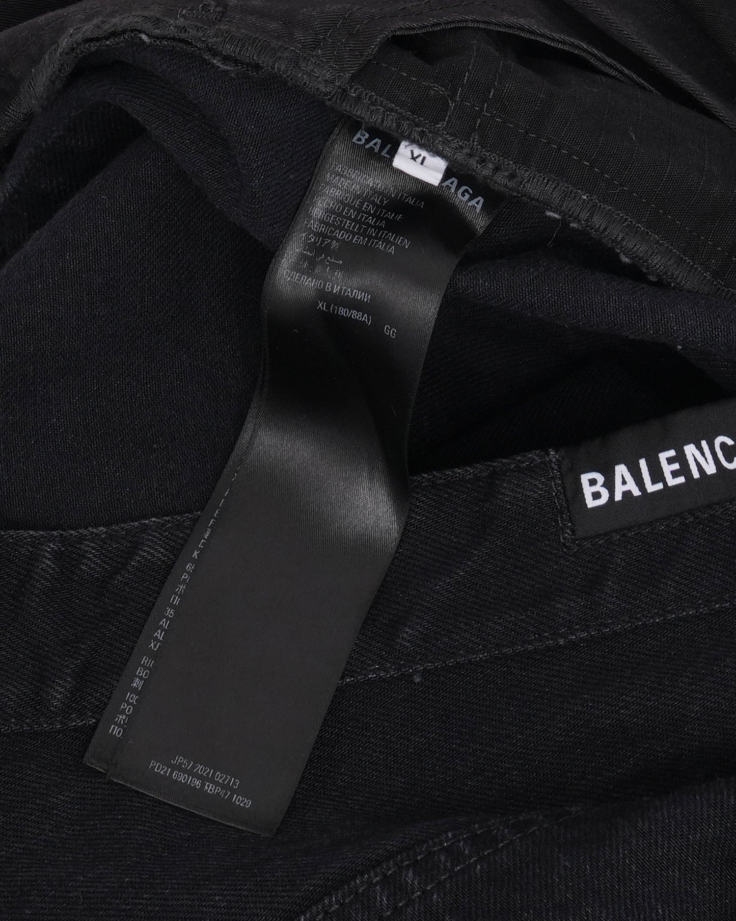 Paneled Cargo Jeans