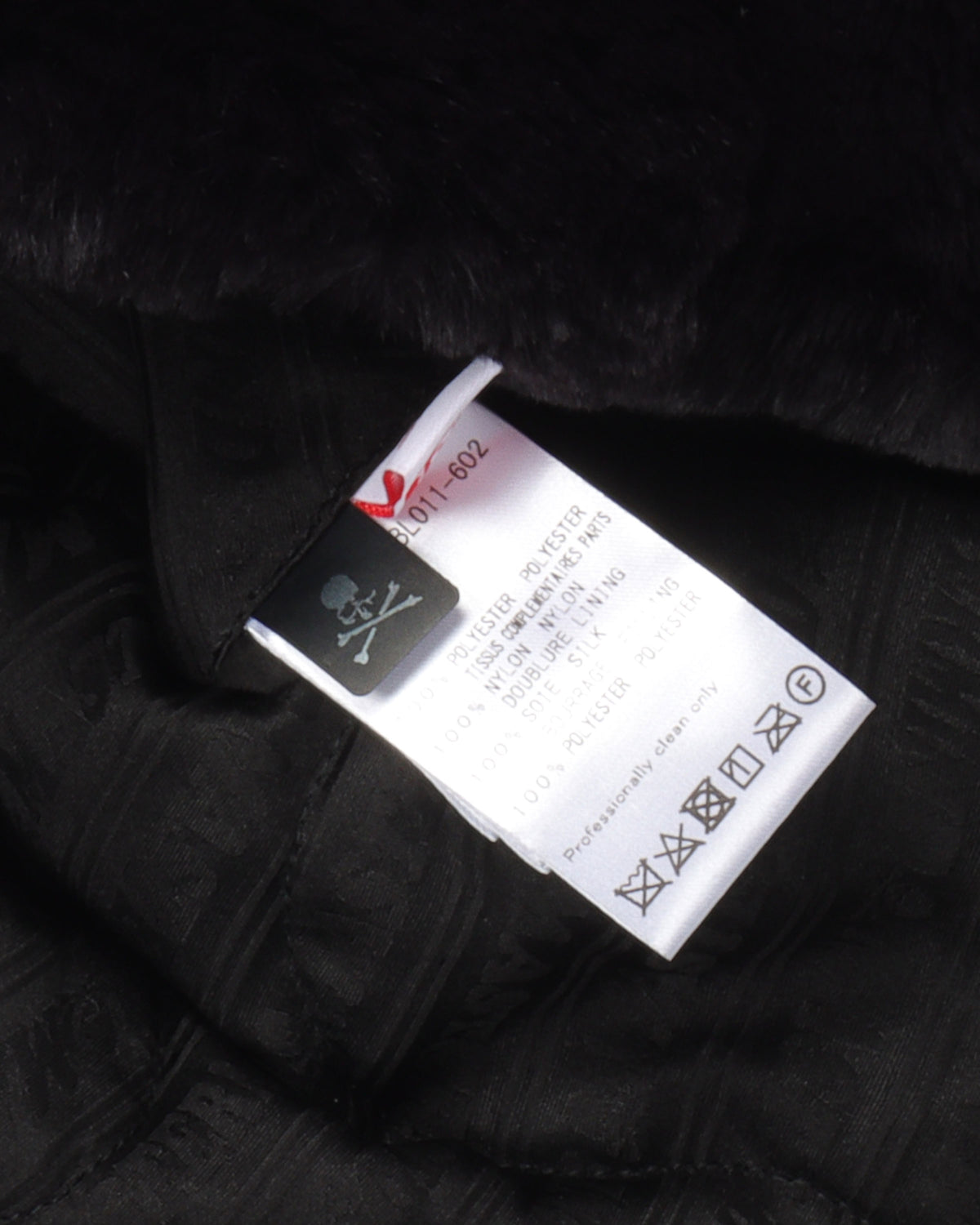 Primaloft Faux Fur Skull & Crossbones Jacket