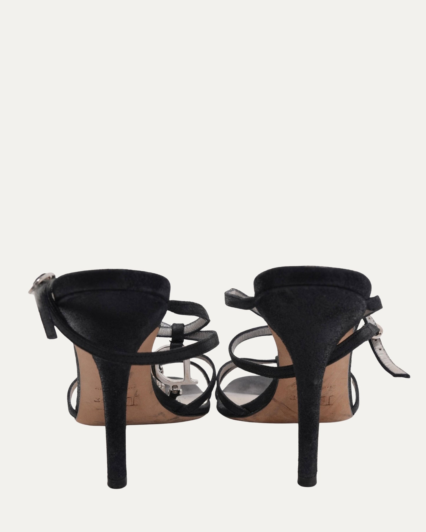 Rhinestone Spell Out Sandals