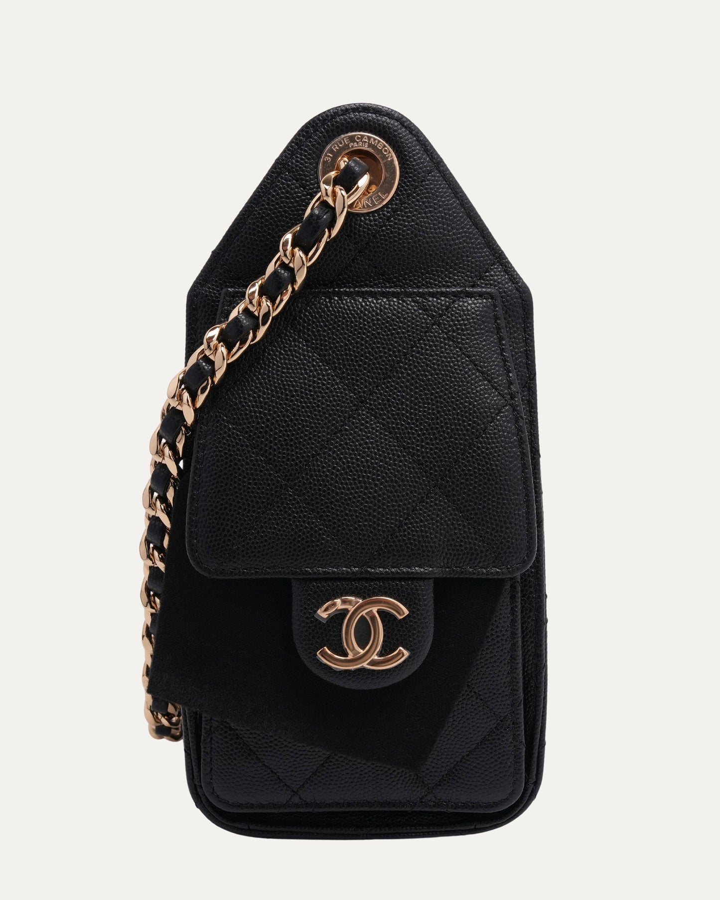 Caviar Quilted Mini 25 Hobo Bag