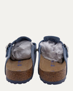 Dagger Embellished Birkenstock Boston Suede Mule