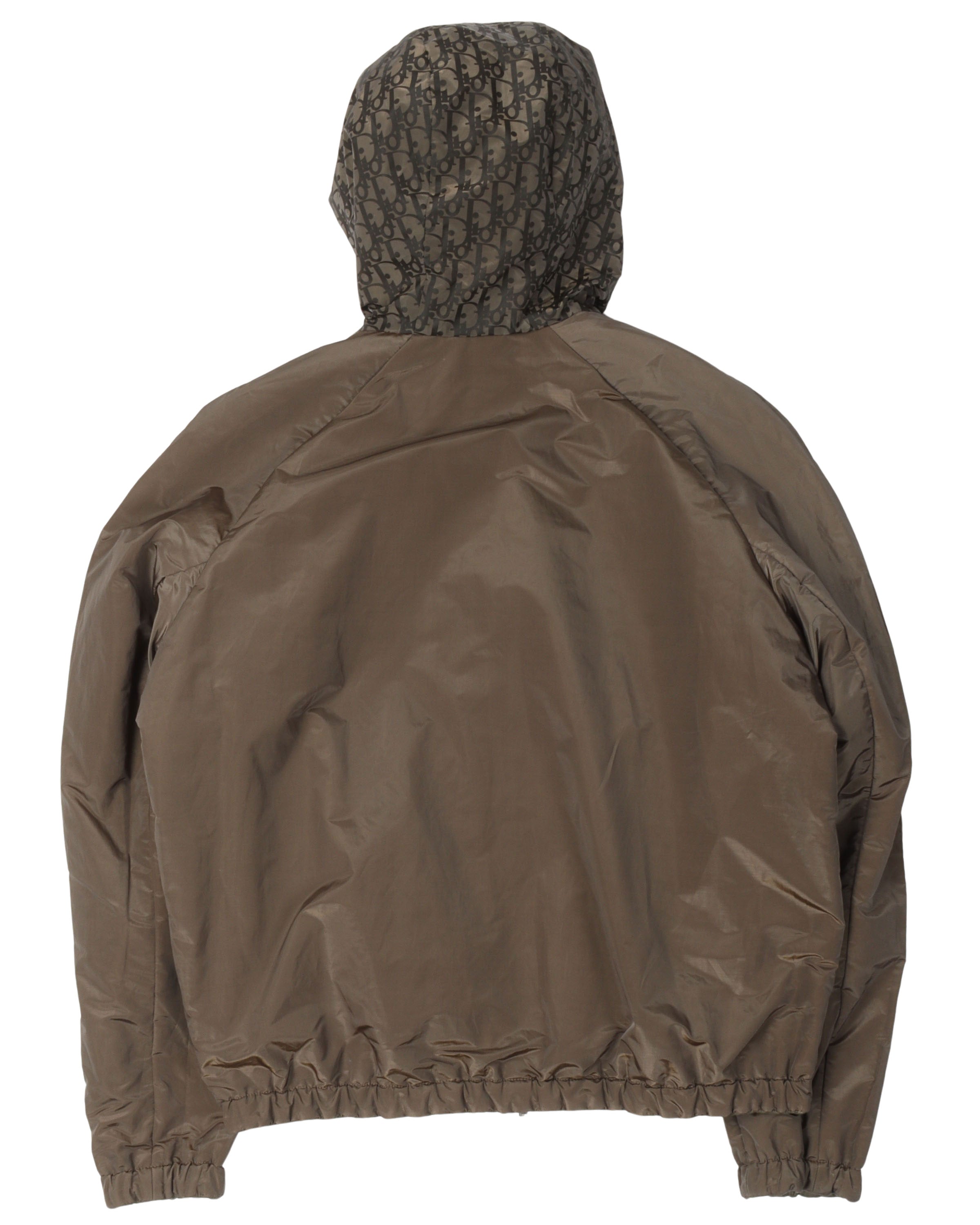 Reversible Padded Leather Jacket