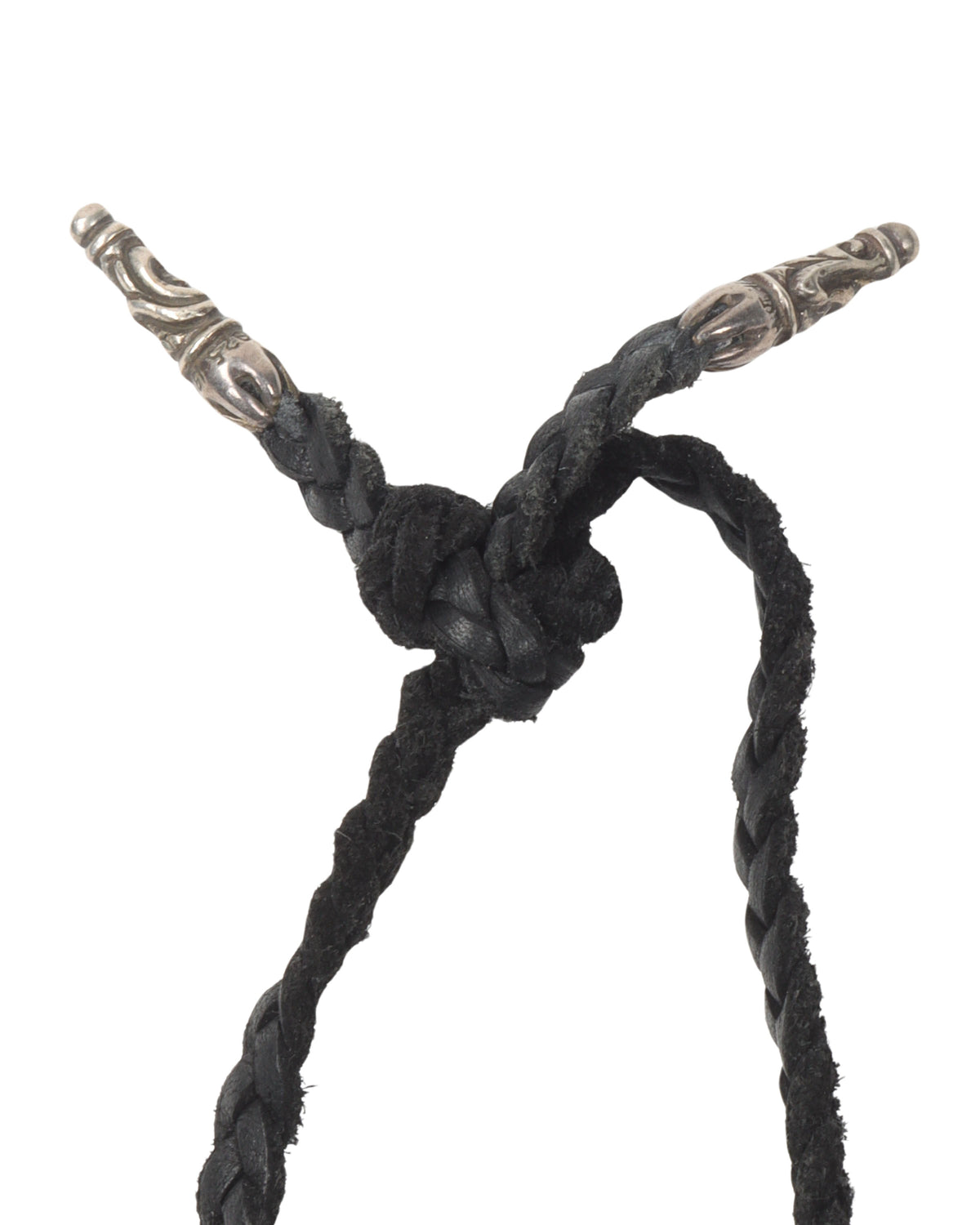Leather Necklace with Vial