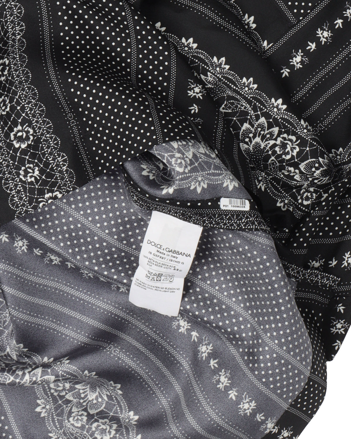 Printed Silk Shirt