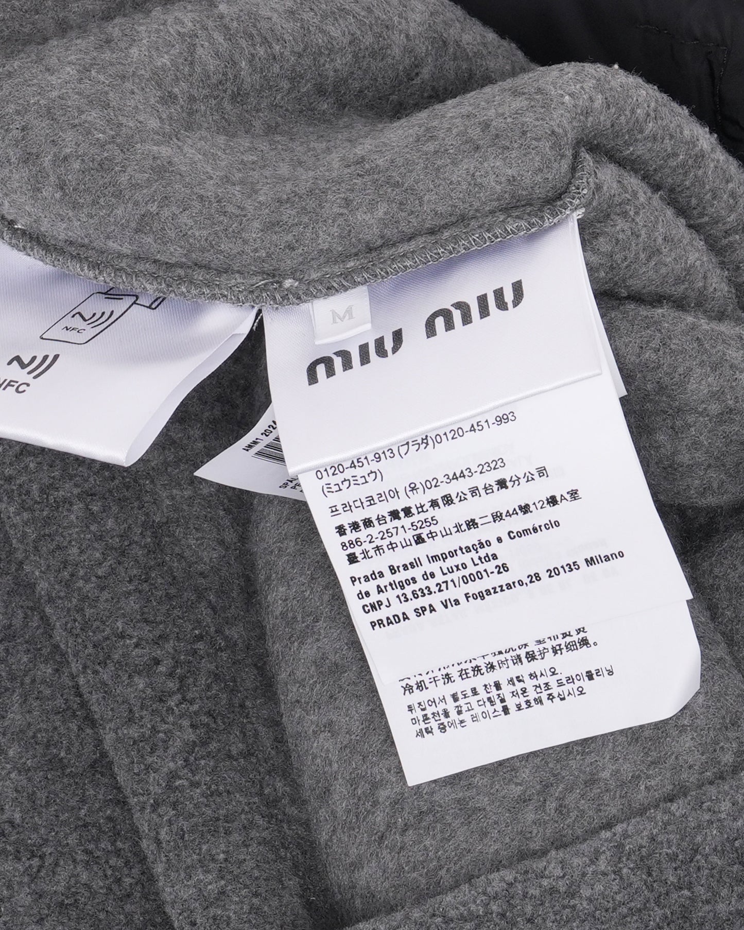 Cropped Sleeve Fleece Zip Up Jacket