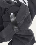 3B Logo Distressed Hoodie