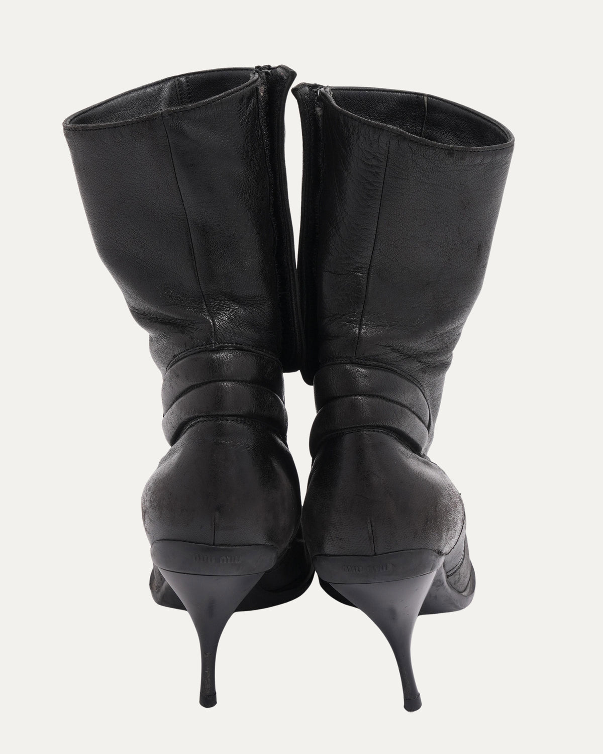 FW 1999 Heeled Moto Boot