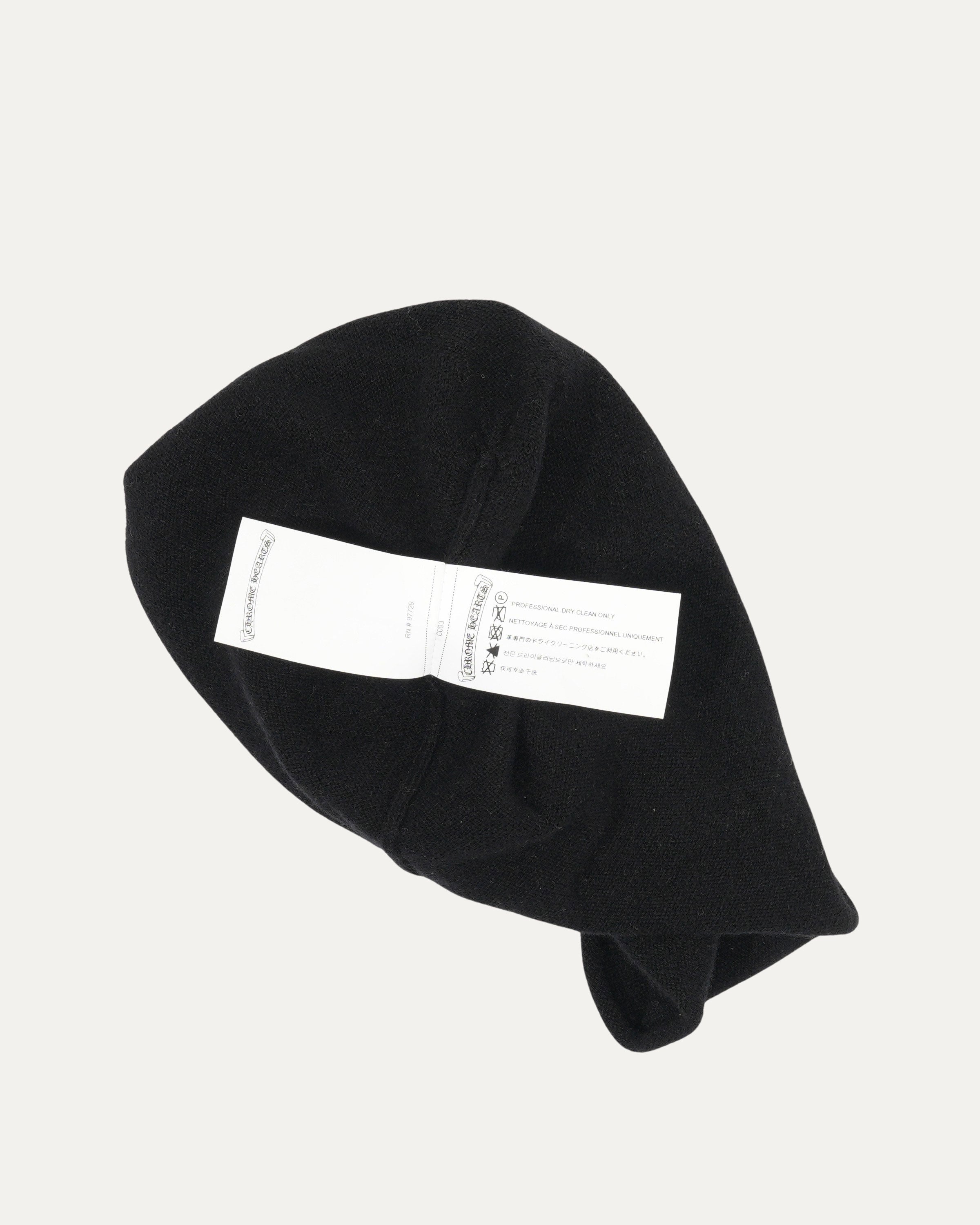 Cross Patch Cashmere Beanie