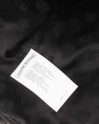 Quilted Leather Cross Patch Vest