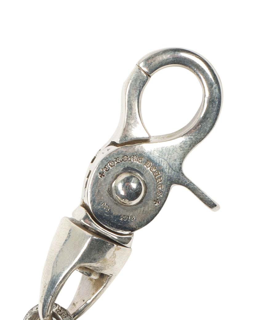 Silver Dice Keychain Clip