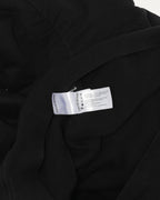 Thermal Lined Vertical Logo Zip Up Hoodie