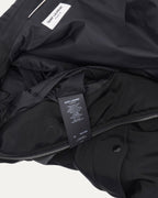Wool Blend Collared Bomber Jacket