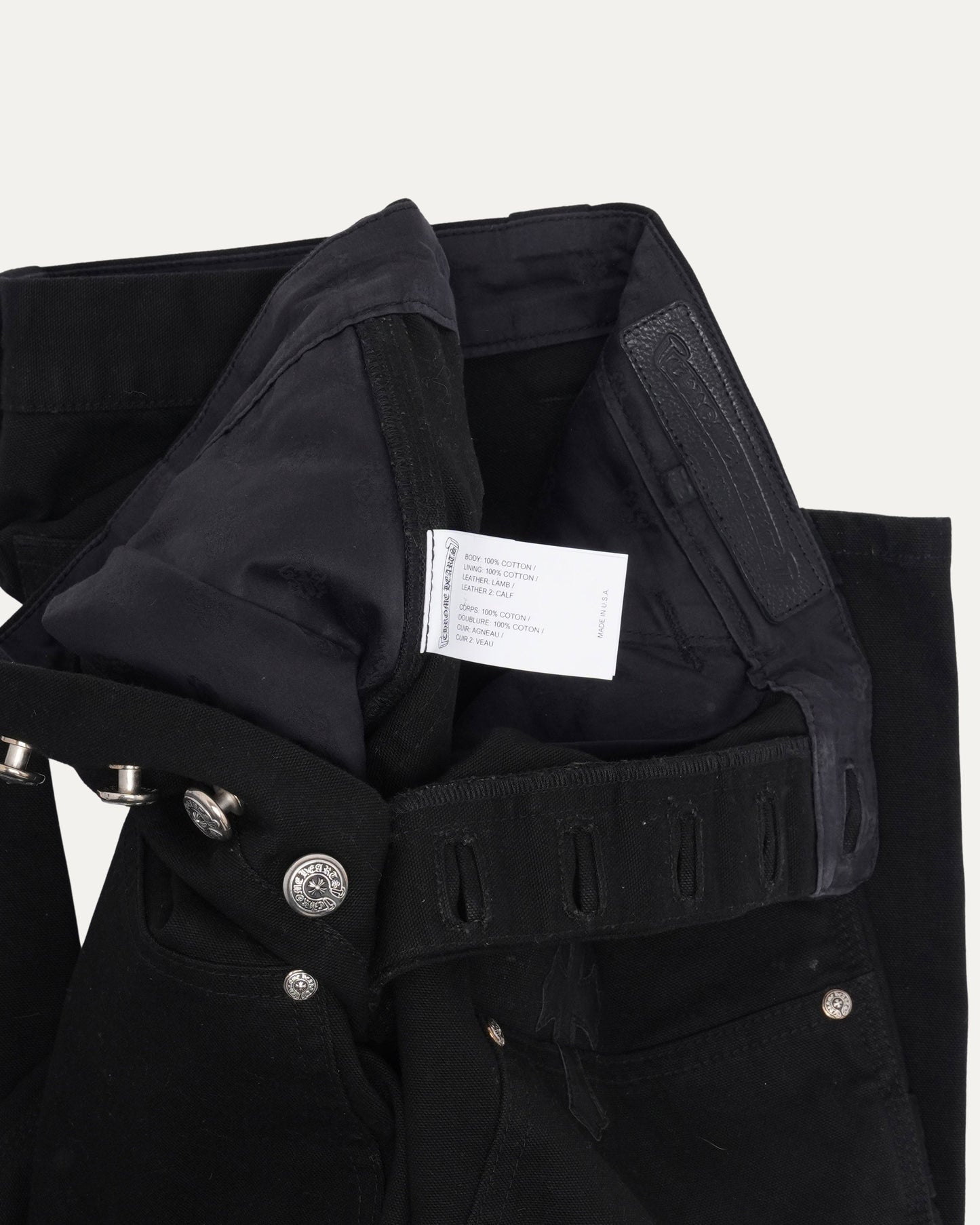 Cross Patch Double Knee Carpenter Pants