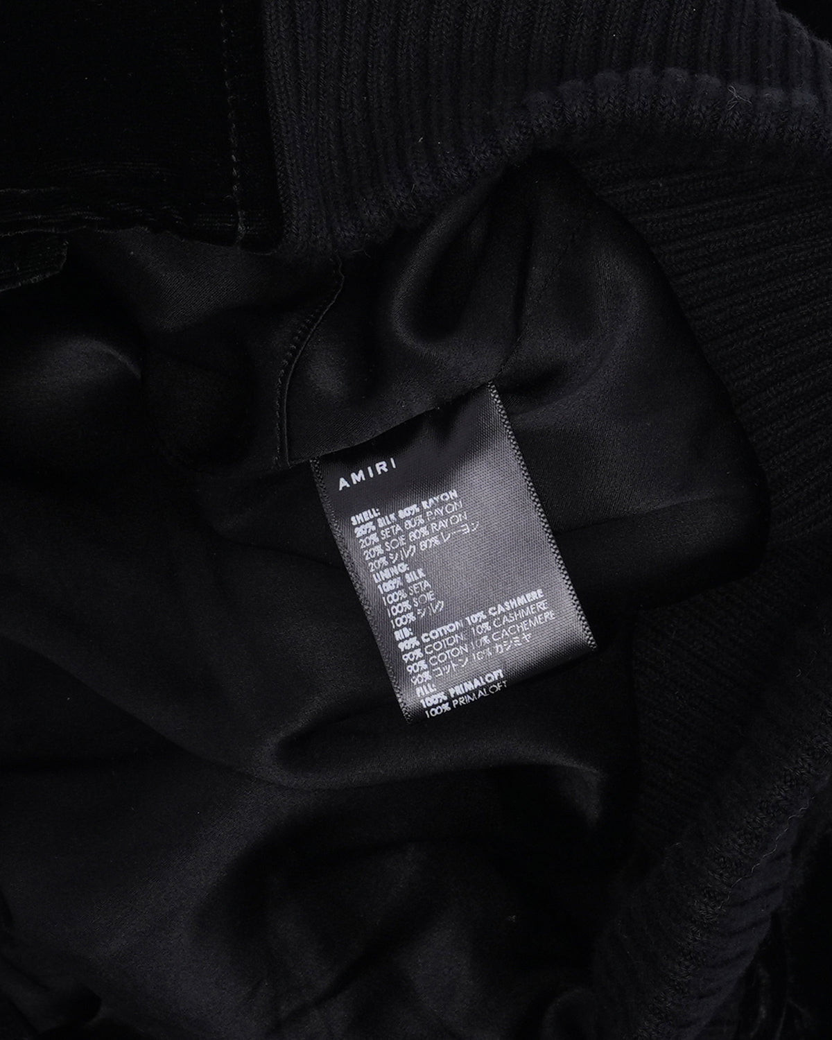 Velour Bomber Jacket