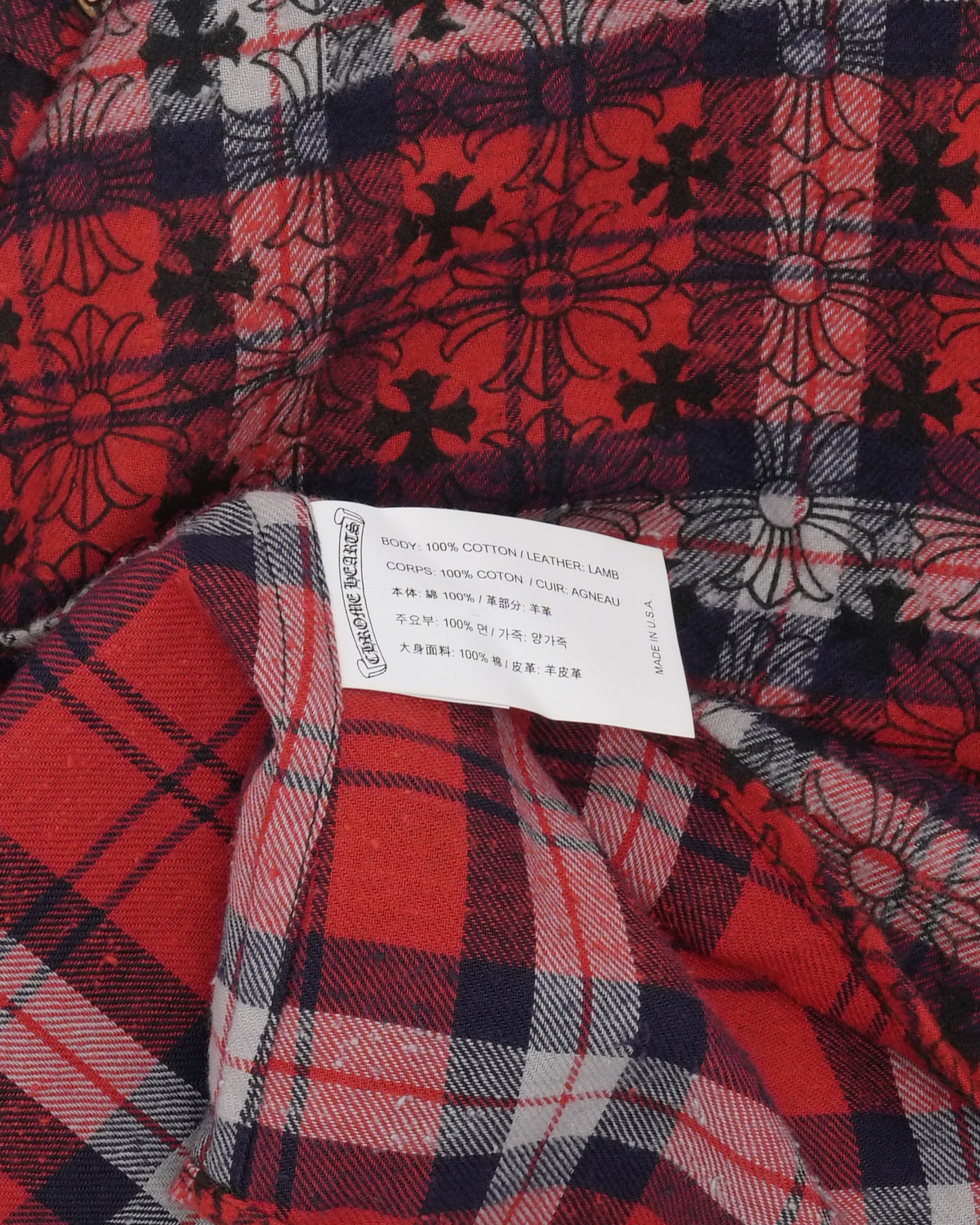Cross Patch Loose Ends Flannel Shirt