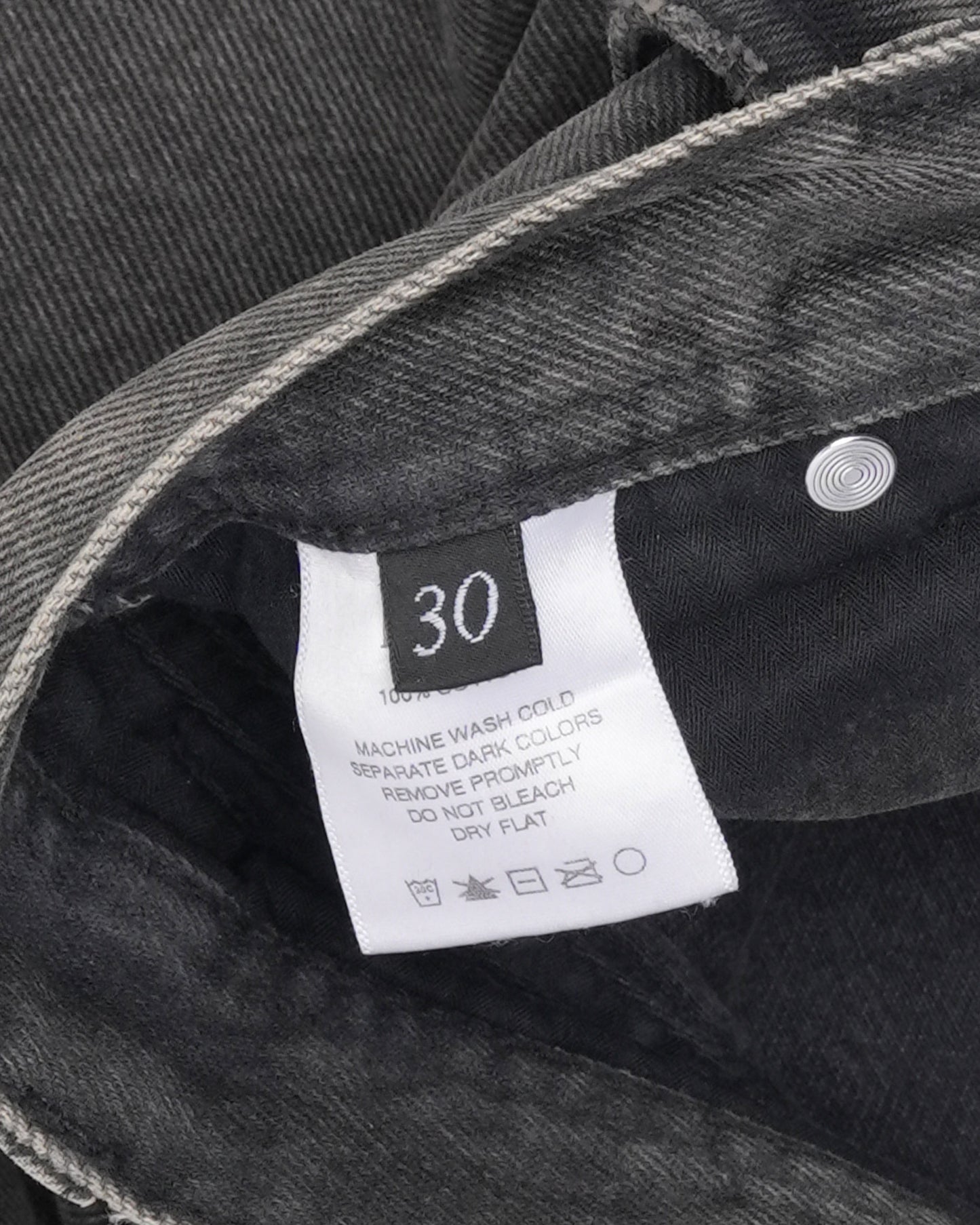 Straight Leg Distressed Jeans