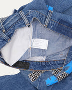 Levi's Plus Cross Patch Orange Tab 505 Jeans