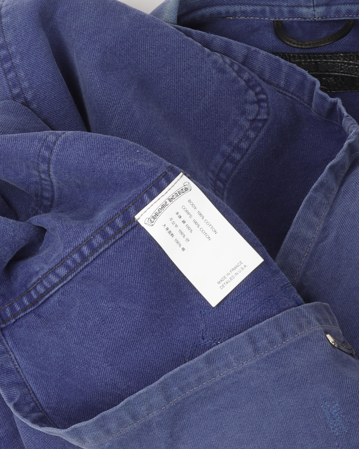 Cross Patch Bleu de Travail French Work Jacket