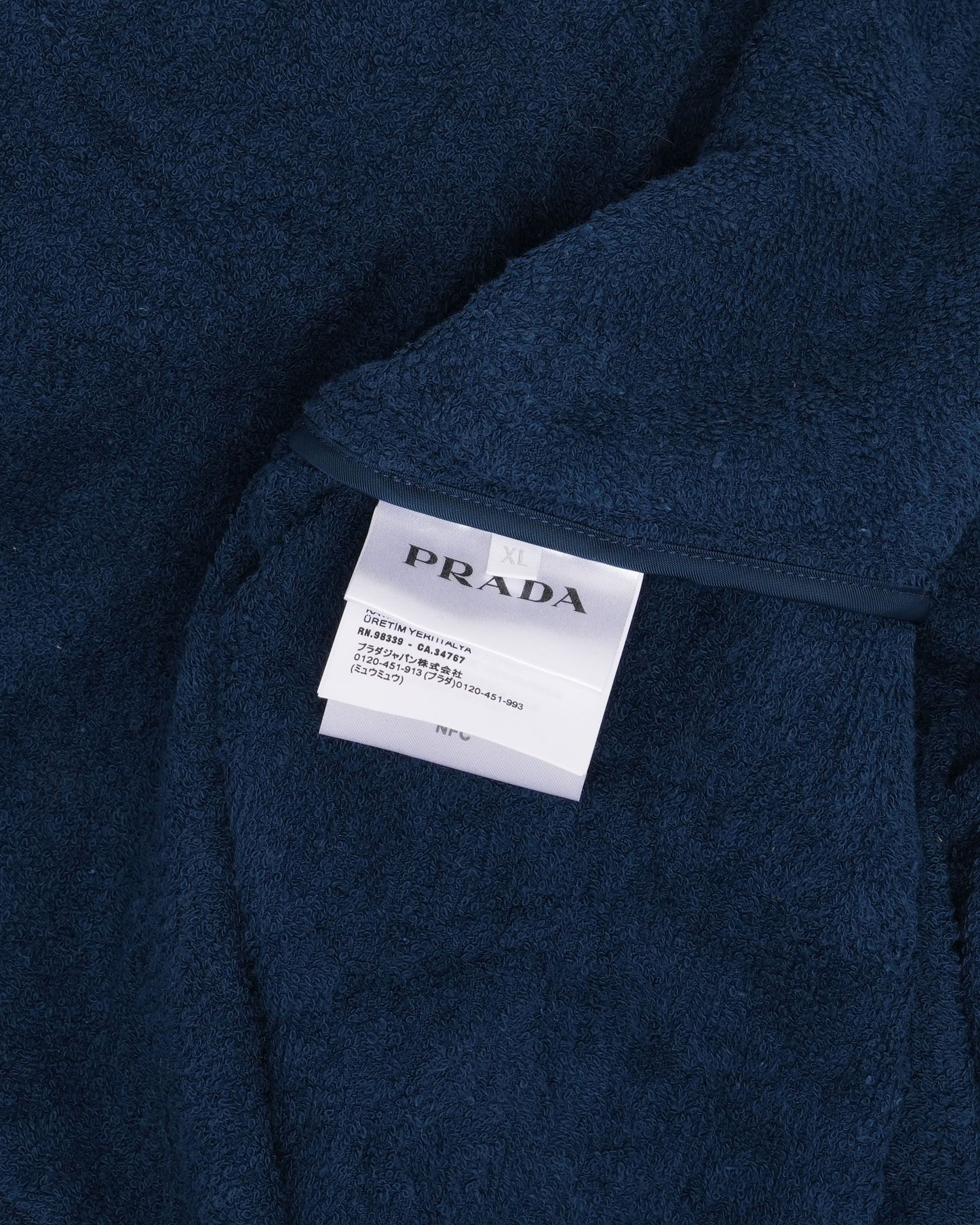 Terry Cloth Short Sleeve Pajama Shirt