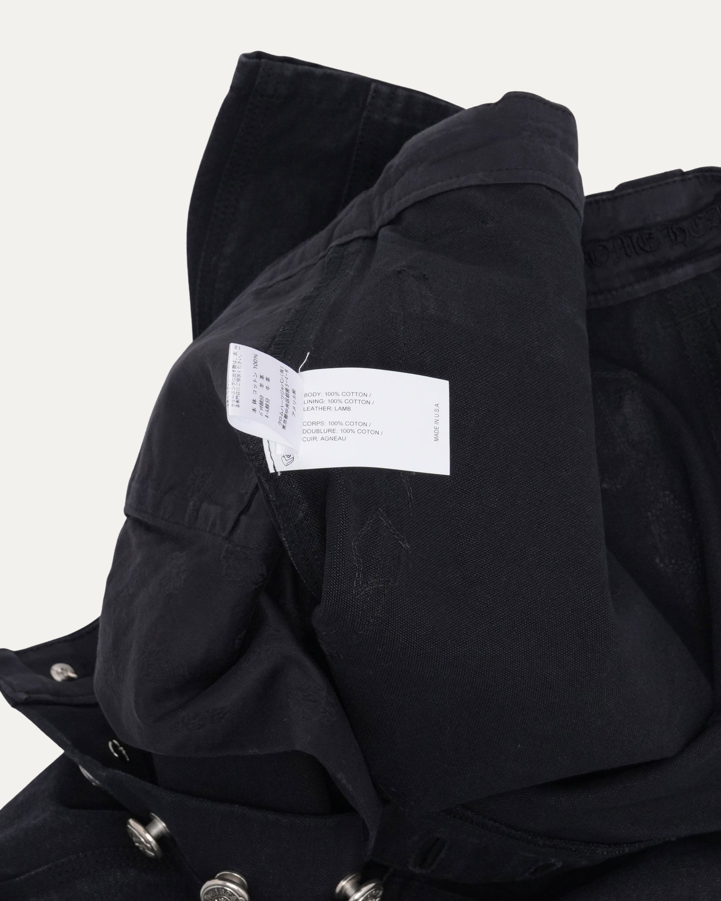 Double Knee Cross Patch Shorts