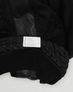 Cross Patch Cashmere Varsity Jacket