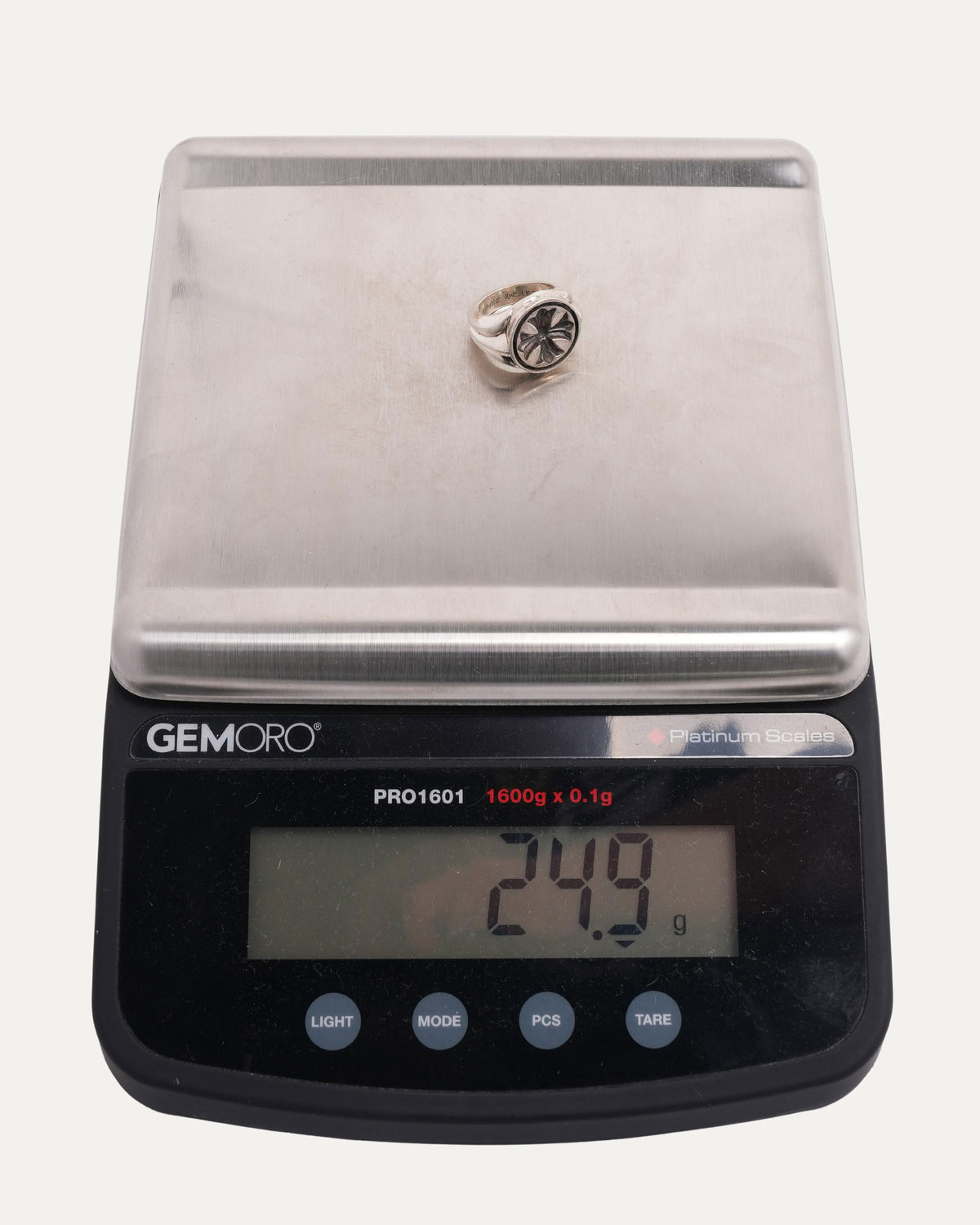 Plus Cross Stamp Ring