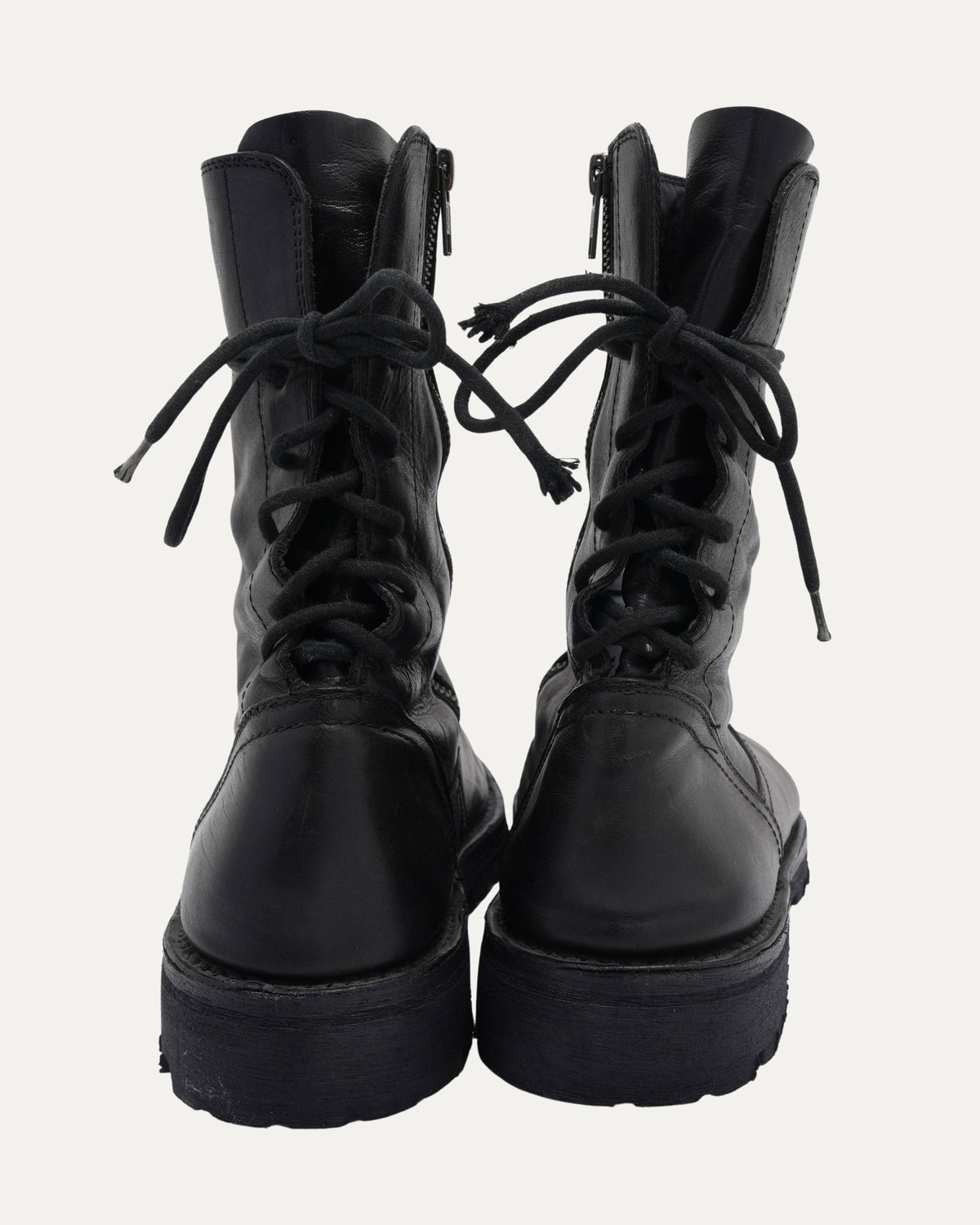 Back Lace Boots
