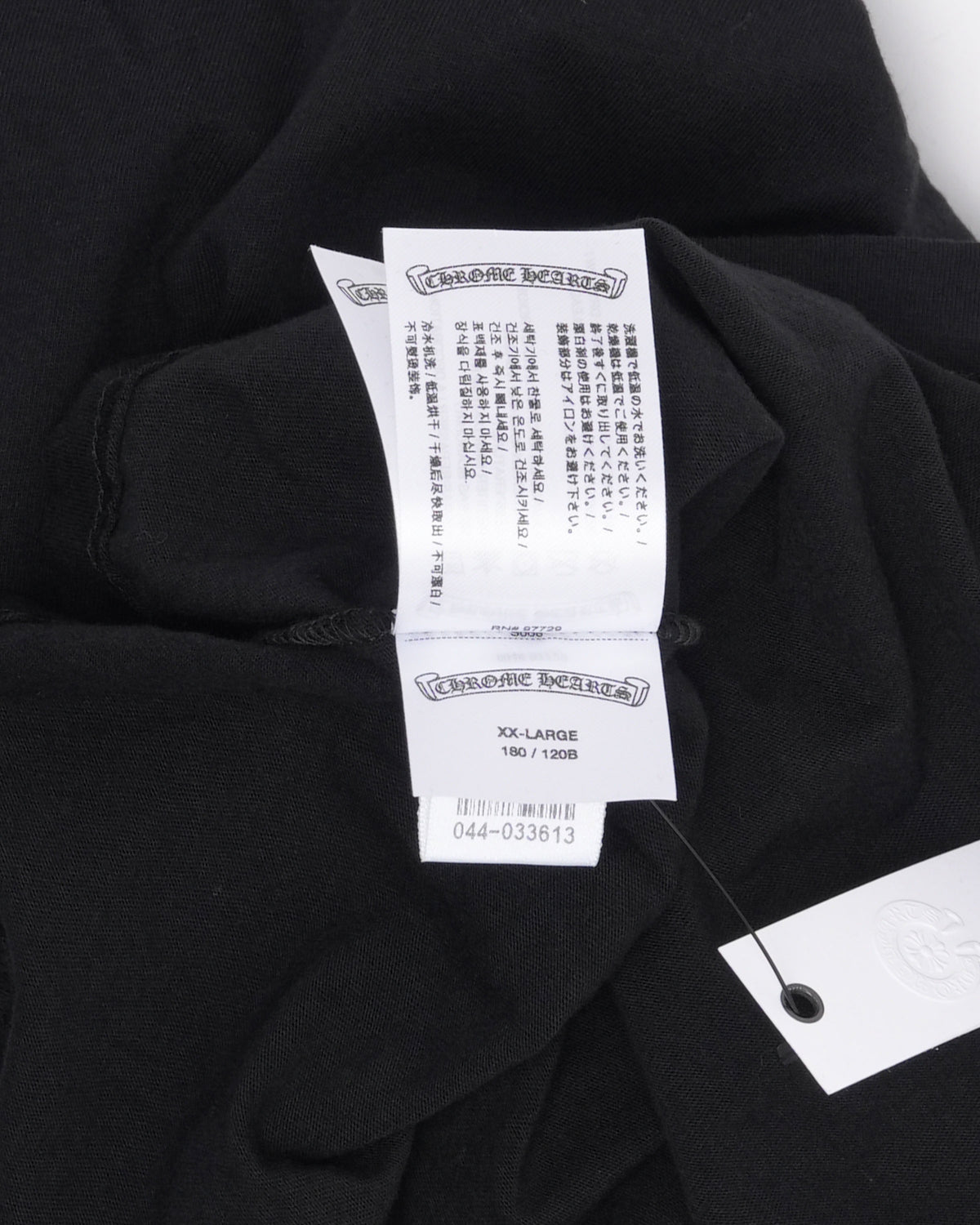 Neck Logo Long Sleeve Pocket T-Shirt