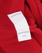 Cross Patch Cashmere Blend Hooded Sweater