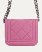 Mini Quilted Boy Flap Belt Bag
